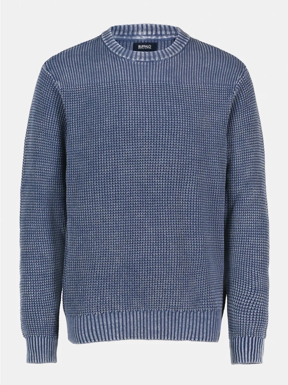 Buffalo - Men's Textured Knit Crewneck Sweater